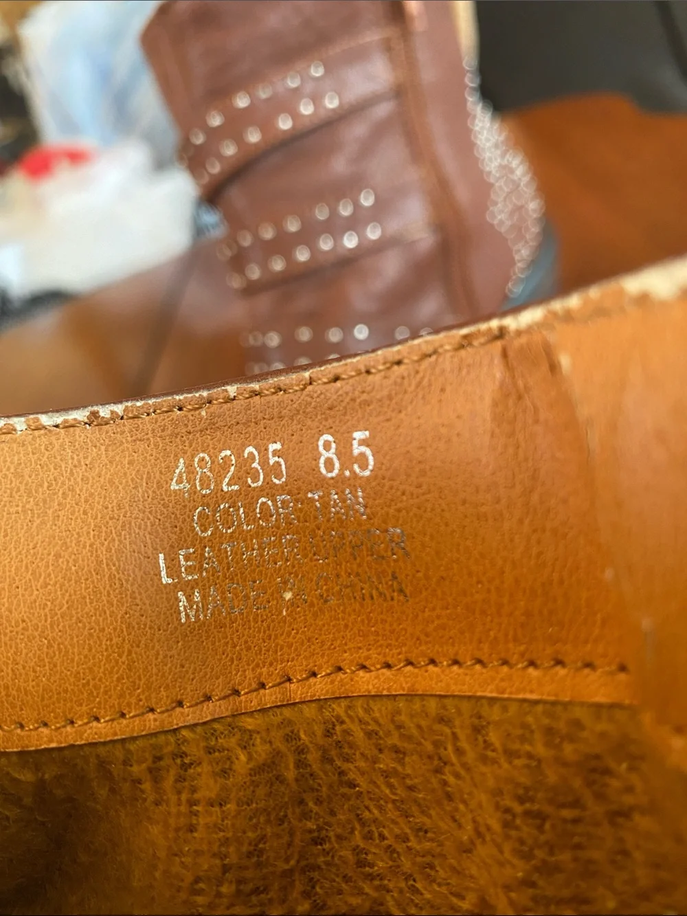 Studded Skechers Brown Women's Ankle Boots